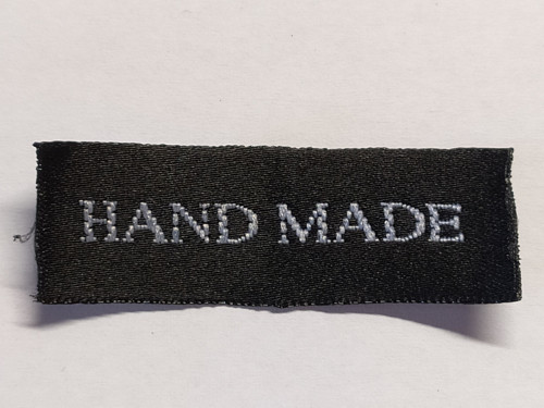 HAND MADE ŠTÍTKY - látka 4