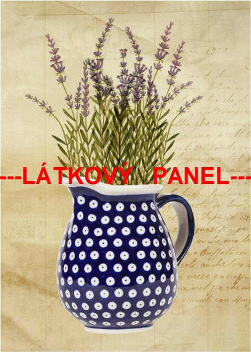 Bavlněný panel 14x20 cm - skladem — foto 1