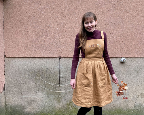 Lněné šaty Hedvika — foto 1