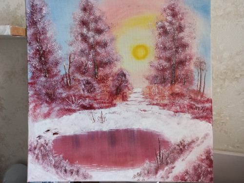 Růžová zima