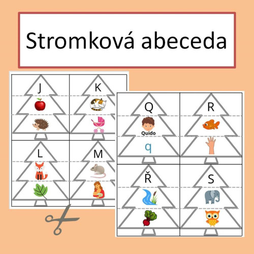 Stromková abeceda (el. soubor)