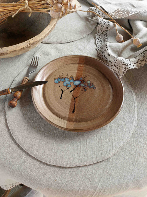 Lněné prostírání Only Circle