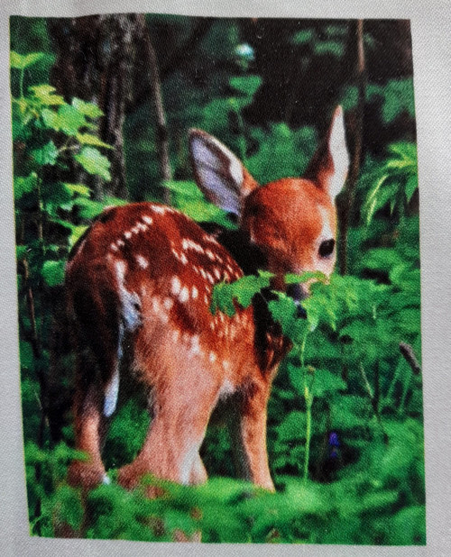 Bavlněný panel 9x12 cm
