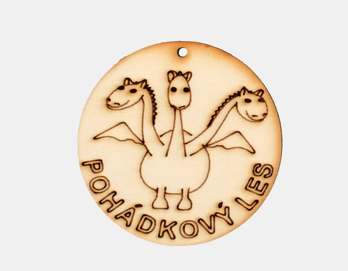 Medaile Pohádkový Les S Dráčkem