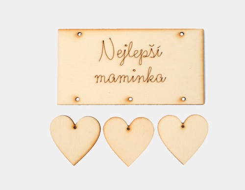 Cedulka Nejlepší maminka