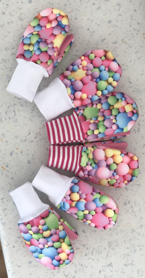 Softshellové rukavice-lentilky — foto 1