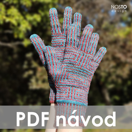 Prstové rukavice Circe - PDF návod