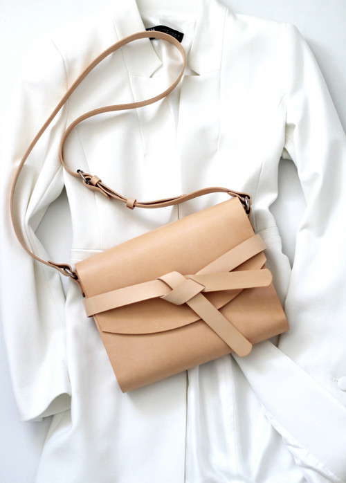 Kabelka Midi Knot Natural