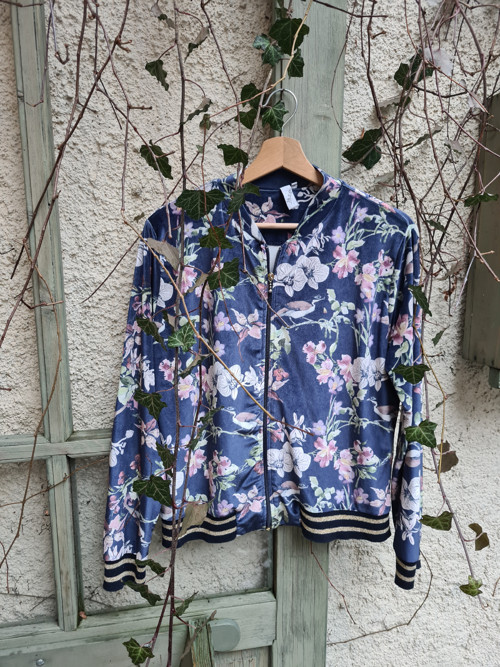 Sametový bomber, vel.L/XL — foto 1