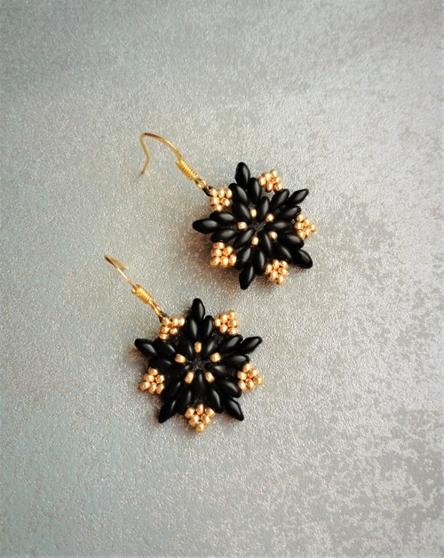 Náušnice Golden Star