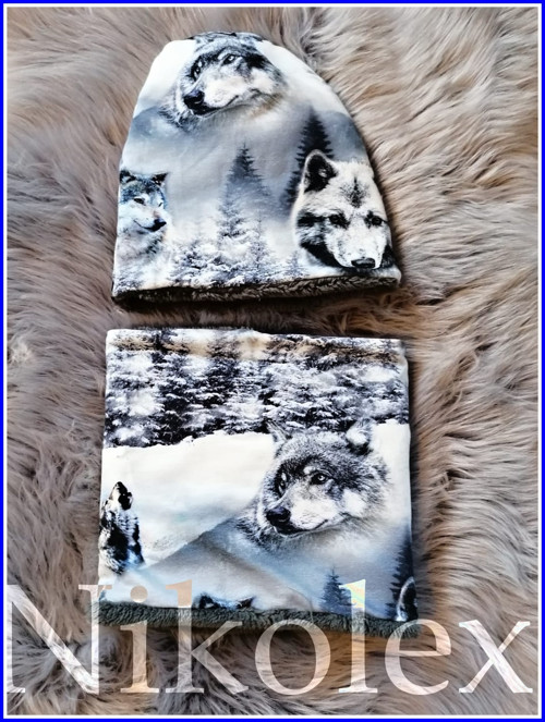 Zimní set vlci — foto 1