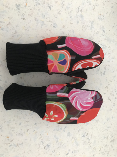Softshellové rukavice-lízátka — foto 1