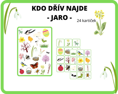 Kdo dřív najde - JARO