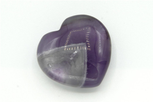 Srdíčko ametyst 3 cm — foto 1