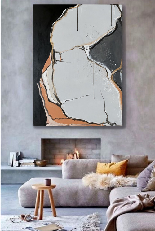 In a gray dream~85x65