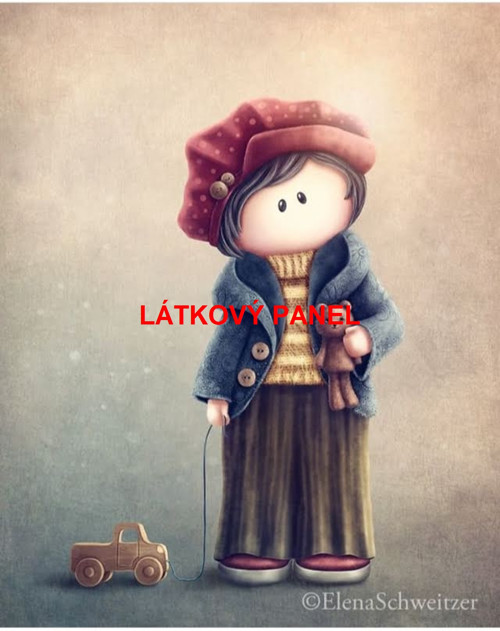 Bavlněný panel 28x35 cm - skladem
