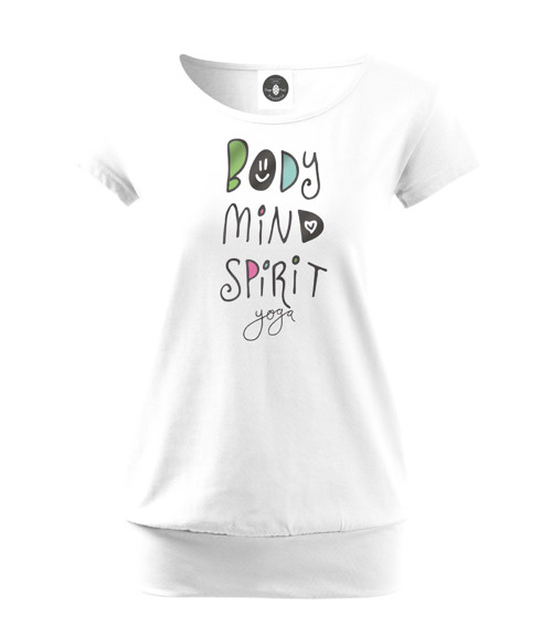 Tričko Body Mind Spirit Yoga