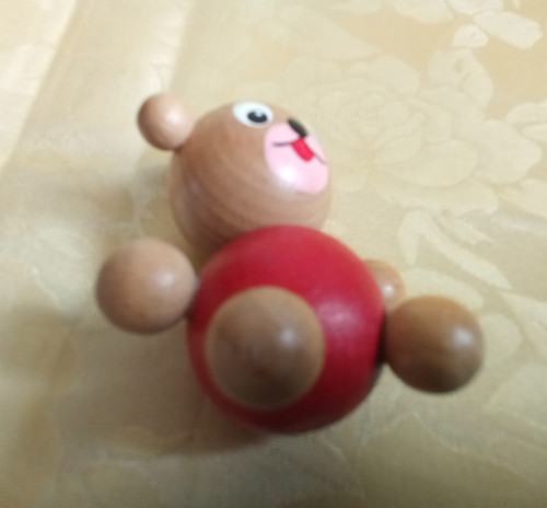 Dřevěný medvídek — foto 1