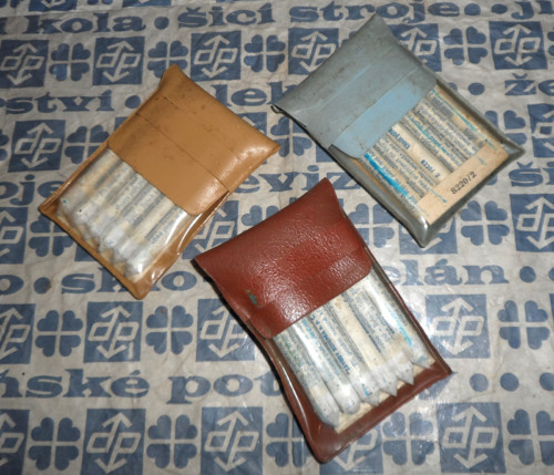 3x balení, čistá bílá KŘÍDA se špičkou