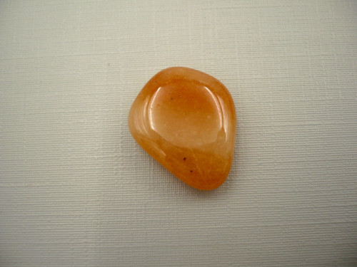 Troml. kámen – avanturín červený 21 mm, č.15
