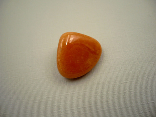 Troml. kámen – avanturín červený 21 mm, č.38