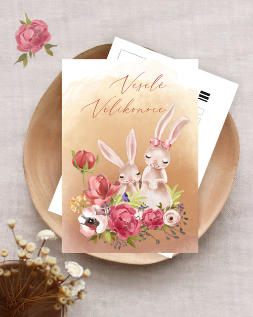 Veselé Velikonoce - pohlednice