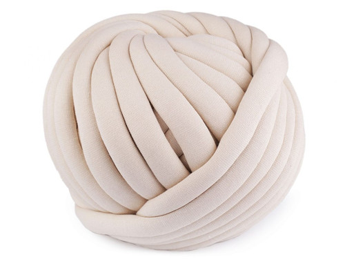 Pletací příze Marshmallow (1m) - béžová
