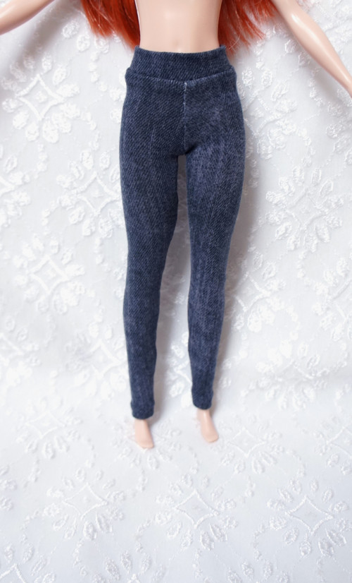 Legíny - jeans — foto 1