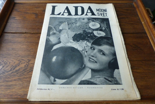 Časopis LADA - módní svět 35/1933
