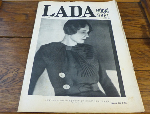 Časopis LADA - módní svět 38/1933