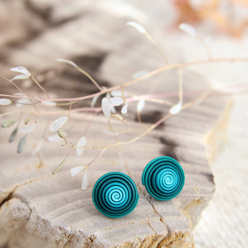 Náušnice Spiral — foto 1