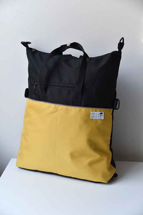 PENTABACKPACK - černá se žlutou — foto 1