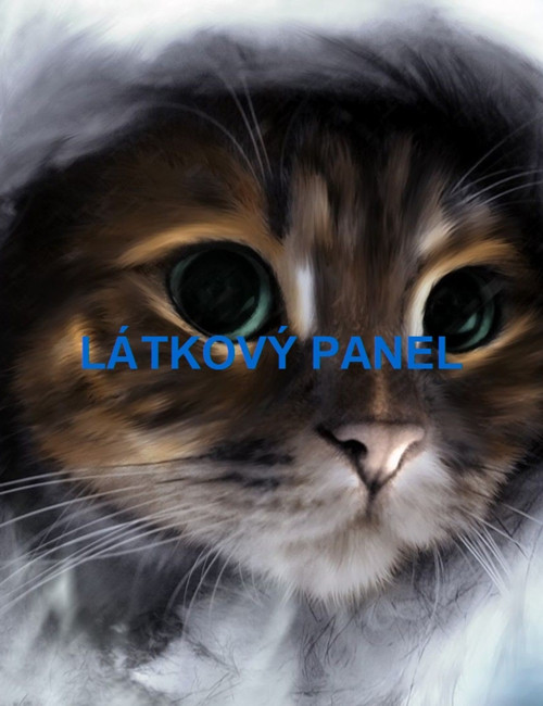 Bavlněný panel 30x40 cm- skladem — foto 1