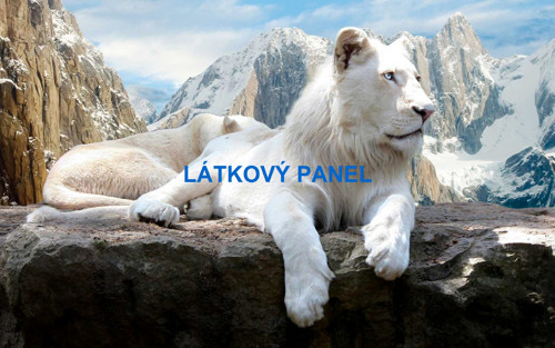 Bavlněný panel 18x25 cm- skladem — foto 1