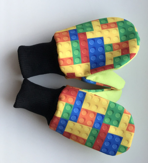 Softshellové rukavice-lego — foto 1