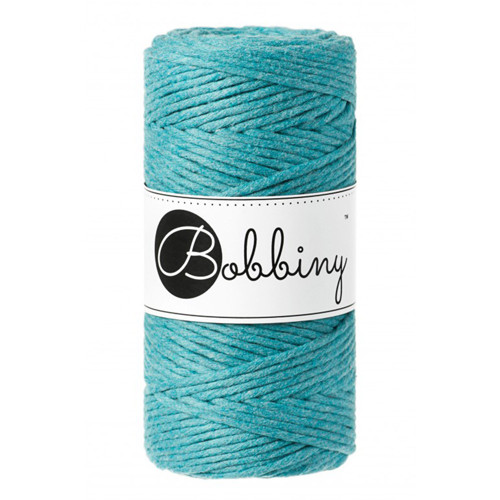 Bobbiny Macrame Regular 3mm - teal - 4m