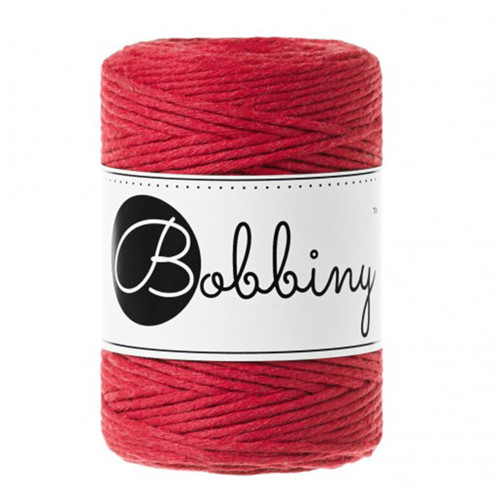 Bobbiny Macrame Baby 1,5mm - červená - 4m