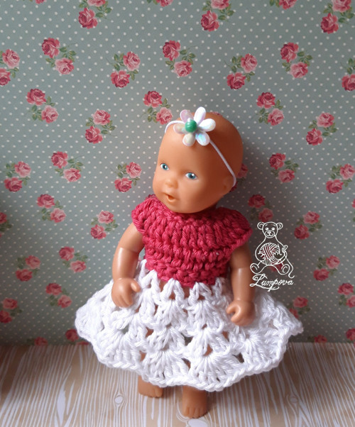 Čelenka mini baby born