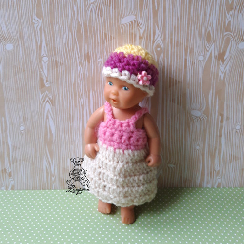 Čepička mini baby born