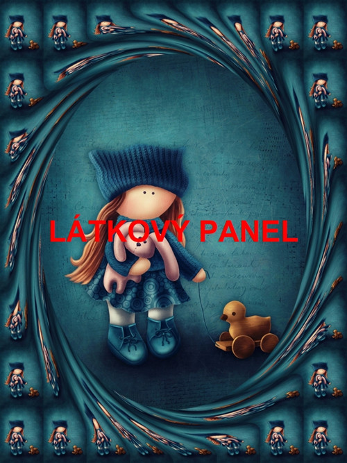 Bavlněný panel - varianty velikostí / 11 x 15cm