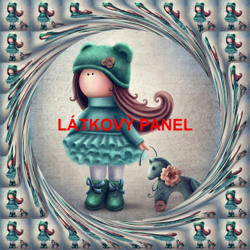 Bavlněný panel - varianty velikostí / 10 x 10cm
