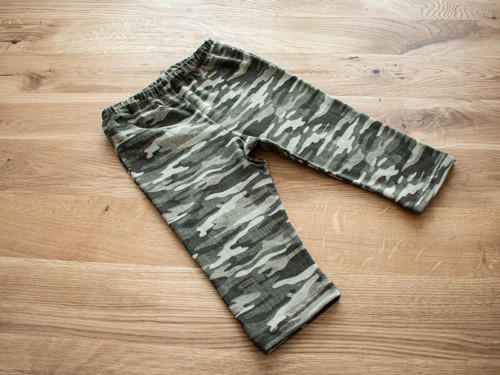 Dětské legíny maskáčové /vel. 80
