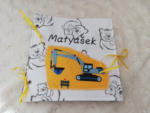 Menší kniha pro chlapečka quiet book