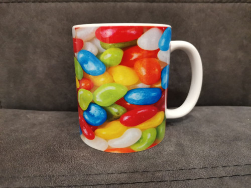 Keramický hrnek 300ml, dětský motiv, fazolky