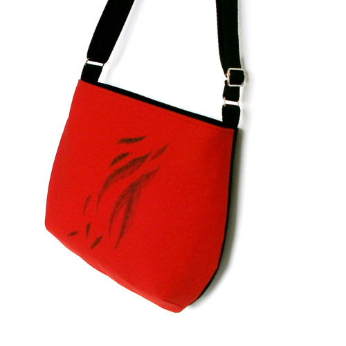 Crossbody UNA V červená — foto 1