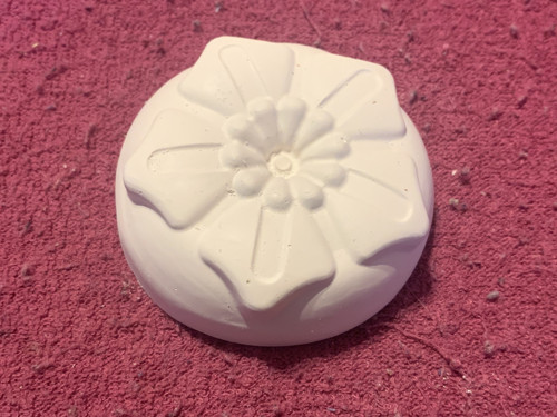 Sádrový odlitek - květina l.