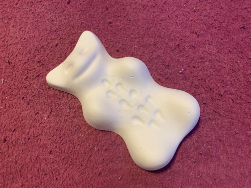 Sádrový odlitek - medvídek Haribo — foto 1