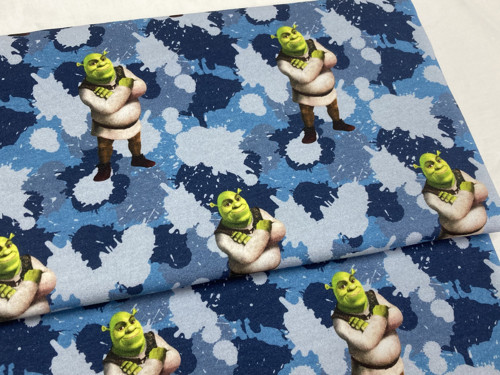 French Terry( DIGI) - Shrek — foto 1