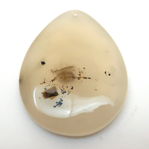 Přívěsek obří dendritický achát kapka 58mm