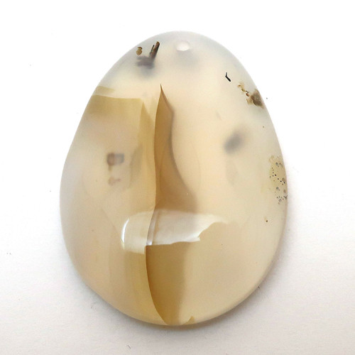 Přívěsek dendritický achát kapka 38mm